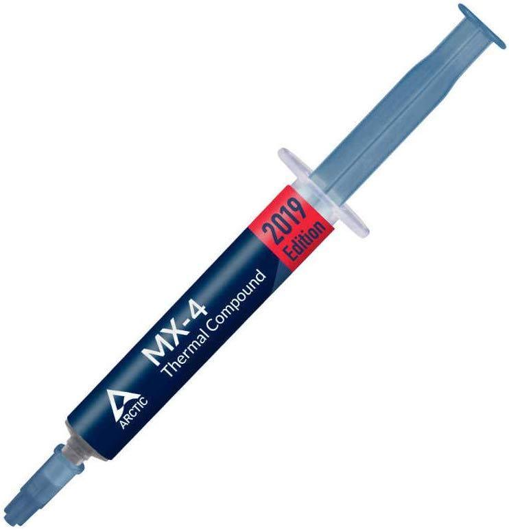 ARCTIC MX-4 2019 Edition - Thermal Compound Paste - Carbon Based High Performance - Heatsink Paste - Thermal Compound CPU for All Coolers, Thermal Interface Material - High Durability - 4 Grams