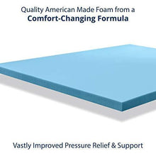 Load image into Gallery viewer, ViscoSoft Memory Foam Mattress Topper Twin XL | 3 Inch Reflex Gel Mattress Pad
