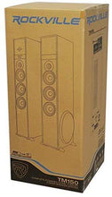 Load image into Gallery viewer, Rockville TM150B Black Home Theater System Tower Speakers 10&quot; Sub/Blueooth/USB
