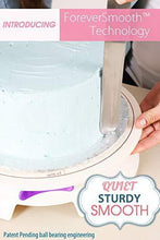 Load image into Gallery viewer, ForeverSmooth 12 Inch Cake Turntable - Quietest Smoothest Rotating Stand and Decorating Supplies Kit Complete w/Offset Spatula, 4 Side Icing Bench Scraper, Lifter Board a Perfect Frosting Baking Set
