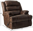 Lane Home Furnishings 4208-19 Crisscross Latte Rocker Recliner, Medium