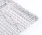 Baking Rack - Cooling Rack - Stainless Steel 304 Grade Roasting Rack - 10" X 15" - Heavy Duty Oven Safe - Metal Wire Grid Rack Design by DuraCasa