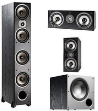 Load image into Gallery viewer, Polk Audio Monitor 70 Series II Tower Speaker (Black, Single) for Multichannel Home Theater | 1&quot; Tweeter, (4) 6.5&quot; Woofers | Bi-wire &amp; Bi-amp
