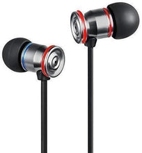 Load image into Gallery viewer, Betron MK23 Earphones Noise Isolating in Ear Headphones with Microphone Bass Driven Sound Tangle-Free Flat Cable for Apple iPhone iPod iPad Samsung
