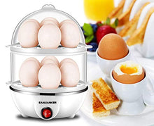Load image into Gallery viewer, Egg Cooker,350W Electric Egg Maker,White Egg Steamer,Egg Boiler,14 Egg Capacity Egg Cooker With Automatic Shut Off，Egg cooker with Free Gift Egg Piercer
