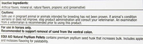 Equi Aid Natural Psyllium Fiber Pellets Digestive Aid for Horse