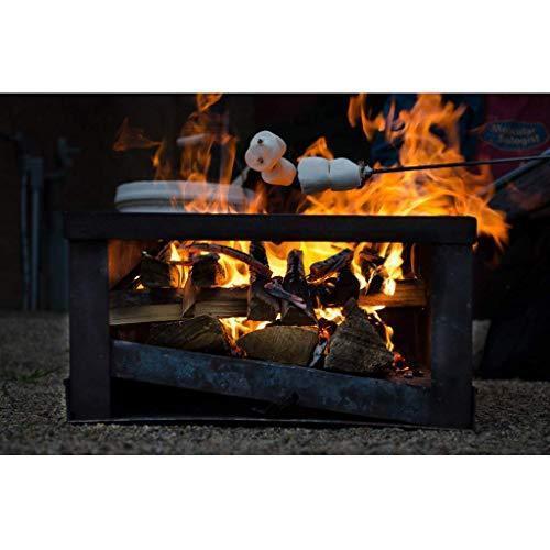 Aoocan marshmallow roasting sticks, smores skewers telescoping forks Multicolored 32 inch, Set of 12 smores sticks for fire pit & hot dog forks - Camping, Campfire, Bonfire Kids kit- free portable bag