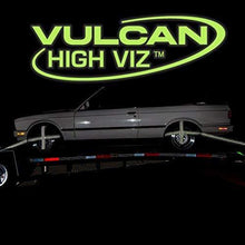 Load image into Gallery viewer, VULCAN High-Viz Adjustable Loop Auto Tie Downs with Snap Hook - 3300 lbs. Safe Working Load, 4 Pack - Easily Trailer Any Car, Truck, SUV, Jeep, Or Sportscar

