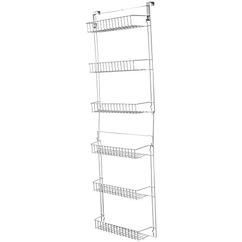 Lavish Home Closet Organizer with 6 Shelves, Over the Door Pantry Organizer and Bathroom Organizer by Lavish Home