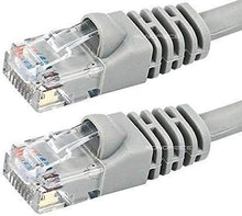 Load image into Gallery viewer, Monoprice 50FT 24AWG Cat6 500MHz Crossover Ethernet Bare Copper Network Cable - Orange
