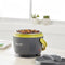 Crockpot Lunch Crock Food Warmer, Grey & Lime