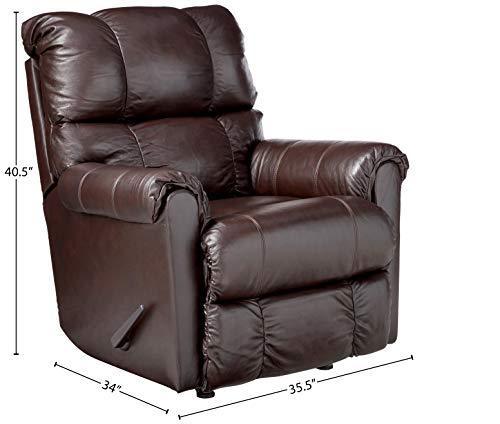 Lane Home Furnishings 4208-19 Crisscross Latte Rocker Recliner, Medium