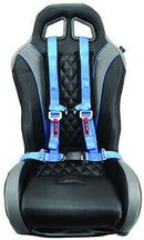 4 Point Harness with 2 Inch Padding (Ez Buckle Technology) (Black)