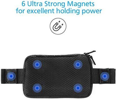 LEXIN MAGLOK'D TANK BAG With SuperCool Mesh Ventilation for Motorcycle Sportbike ATV Powersports Magnetic Tank Bag, ADV Tank Pouch Phone Holder Case