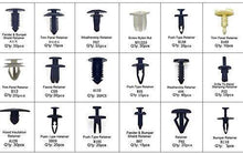 Load image into Gallery viewer, ANTS PART 415 PCS Car Retainer Clips &amp; Plastic Fasteners Kit-18 Most Popular Sizes Auto Push Pin Rivets Set -Door Trim Panel Clips for GM Ford Toyota Honda Chrysler
