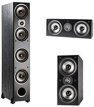 Load image into Gallery viewer, Polk Audio Monitor 70 Series II Tower Speaker (Black, Single) for Multichannel Home Theater | 1&quot; Tweeter, (4) 6.5&quot; Woofers | Bi-wire &amp; Bi-amp
