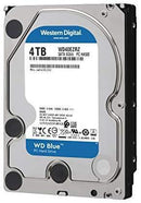 WD Blue 4TB PC Hard Drive - 5400 RPM Class, SATA 6 Gb/s, 64 MB Cache, 3.5" - WD40EZRZ