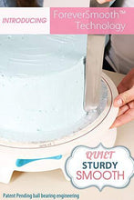 Load image into Gallery viewer, ForeverSmooth 12 Inch Cake Turntable - Quietest Smoothest Rotating Stand and Decorating Supplies Kit Complete w/Offset Spatula, 4 Side Icing Bench Scraper, Lifter Board a Perfect Frosting Baking Set

