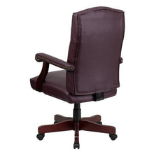 Load image into Gallery viewer, Flash Furniture Bomber Brown Classic Executive Swivel Office Chair with Arms
