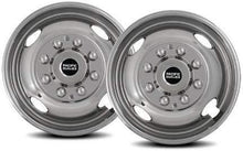 Load image into Gallery viewer, Pacific Dualies 38-1608 Polished 16 Inch 8 Lug Stainless Steel Wheel Simulator Kit for 1974-2000 Chevy GMC 3500, 1974-1998 Ford F350, 2008-2019 Ford E350/E450 Van, 1974-1999 Dodge Ram 3500
