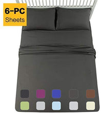 Load image into Gallery viewer, EMONIA Twin XL Sheets Set - 4 Pieces Bed Sheets-Microfiber Super Soft 1800 Series Deep Pocket Fitted Sheets-Wrinkle and Fade Resistant (Green, Twin XL)
