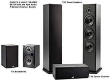 Load image into Gallery viewer, Polk T50 150 Watt Home Theater Floor Standing Tower Speaker (Single) - Premium Sound at a Great Value | Dolby and DTS Surround
