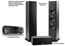 Load image into Gallery viewer, Polk T50 150 Watt Home Theater Floor Standing Tower Speaker (Single) - Premium Sound at a Great Value | Dolby and DTS Surround
