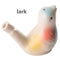 PHEVOS Porcelain Bird Water Whistles, Real Bird Singing,Nostalgic Music Bath Toys(4 Bird)