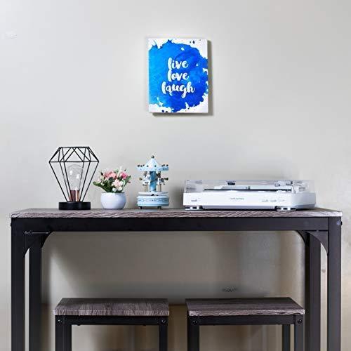 Dream, Plan, Do Watercolor Canvas Art Wall Decor | Small Motivational Posters for Office | Rustic Home Decor for Bedroom, Kitchen, Living Room, and Bathroom | Inspirational Presents for Women and Men