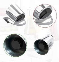 Load image into Gallery viewer, OHMAXHO Wine Stoppers, 4 Pack Stainless Steel Wine Saver, Reusable Wine Bottle Preserver with Silicone Plug, Keeps Your Wine Fresh Simply and Effectively
