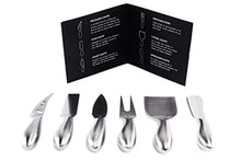 Load image into Gallery viewer, LUNAR Premium 6-Piece Cheese Knife Set - Complete Stainless Steel Cheese Knives Collection
