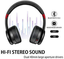 Load image into Gallery viewer, Picun P26 Bluetooth Headphones Over Ear 40H Playtime Hi-Fi Stereo Wireless Headphones Girl Deep Bass Foldable Wired/Wireless/TF for Phone/TV Bluetooth 5.0 Wireless Earphones with Mic Women (Rose Gold)
