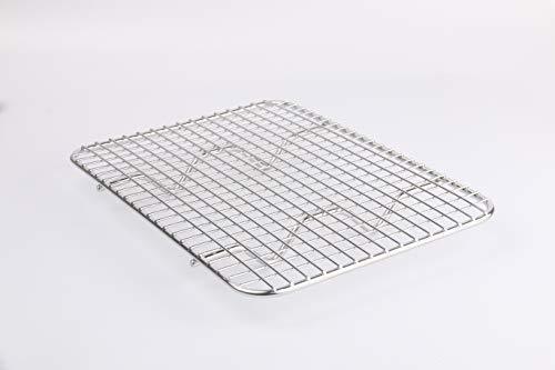 Baking Rack - Cooling Rack - Stainless Steel 304 Grade Roasting Rack - 10" X 15" - Heavy Duty Oven Safe - Metal Wire Grid Rack Design by DuraCasa