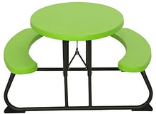 Load image into Gallery viewer, LIFETIME 60229 Kids Oval Picnic Table, Glacier Blue
