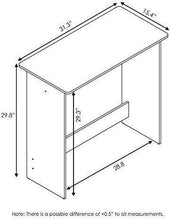Load image into Gallery viewer, FURINNO Simplistic Study Table, Espresso
