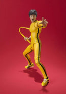 TOP Satisfied S.H.Figuarts 15cm Bruce Lee Yellow Track Suit Action Figure KungFu Toy Doll Kid Fighter Lovely Gift