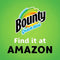 Bounty Quick-Size Paper Towels, White, 8 Family Rolls = 20 Regular Rolls