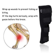 Load image into Gallery viewer, SEISSO Dog Brace for Canine Leg Wound Care, Band Healing Recovery, Sprains Helps with Loss of Stability Caused by Arthritis, Dog Rear Leg Braces
