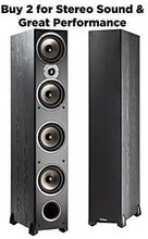 Load image into Gallery viewer, Polk Audio Monitor 70 Series II Tower Speaker (Black, Single) for Multichannel Home Theater | 1&quot; Tweeter, (4) 6.5&quot; Woofers | Bi-wire &amp; Bi-amp
