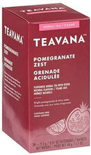 Load image into Gallery viewer, Teavana Pomegranate Zest Herbal Tea, 1.1 Oz, Box of 24 Tea Bags
