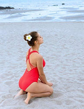 Load image into Gallery viewer, BALEAF Women&#39;s Athletic Training Adjustable Strap One Piece Swimsuit Swimwear Bathing Suit
