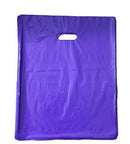 100 Extra Durable 2.5mil 12x15 Clear Merchandise bags Die Cut Handle-Semi-Glossy finish-Anti-Stretch. For Retail store plastic bags, Party favors, Handouts and more by Best Choice (Clear)