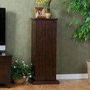 Southern Enterprises Media Storage Pedestal - Cherry