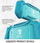 Mumba Grip Case for Nintendo Switch Lite, [Blade Series] TPU Protective Portable Cover Accessories Compatible with Switch Lite Console 2019 Release (Peacock)