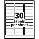 Avery 5160 Easy Peel Address Labels, White, 1 x 2-5/8 Inch, 3,000 Count (Pack of 1) Pack of 2