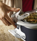 Crockpot 3.5-Quart Casserole Crock Manual Slow Cooker, Charcoal