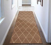 Load image into Gallery viewer, Ottomanson Jardin Collection sisal Area Rug, 5&#39;3&quot;&quot;X7&#39;3&quot;&quot;, Grey Trellis
