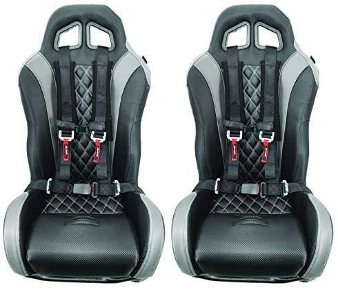 4 Point Harness with 2 Inch Padding (Ez Buckle Technology) (Black)