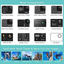 Load image into Gallery viewer, 51-in-1 Sport Camera Accessories Kit for GoPro Hero 8 Max 7 6 5 4 3 3+ 2 1 Black GoPro 2018 Session Fusion Silver White Insta360 DJI AKASO APEMAN YI Campark SJCAM XIAOMI (Floating Grip) by  MaxCo
