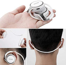 Load image into Gallery viewer, Small Bluetooth Headphones Behind The Head, Sports Wireless Headset with Built in Microphone and Crystal-Clear Sound, Fold-able and Carried in The Purse, and 12-Hour Battery Life, Blue
